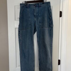 Cotton On  Blue Denim Carpenter Jeans